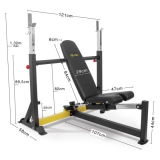 Πάγκος Άρσης Βαρών Επαγγελματικός AMILA AX1036