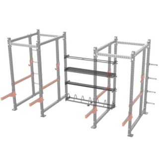 Bumper Plate Storage Connector Between Rack Impulse MS23
