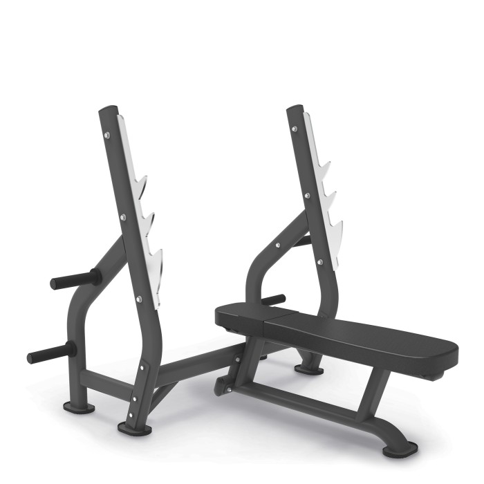 Flat Bench Impulse IT7014 Μαύρο
