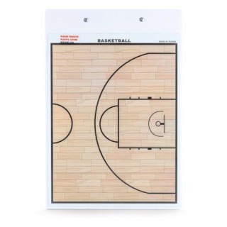 Ταμπλό Προπονητή Basket Διπλής Όψης Μαγνητικό 25,0x37,0 cm