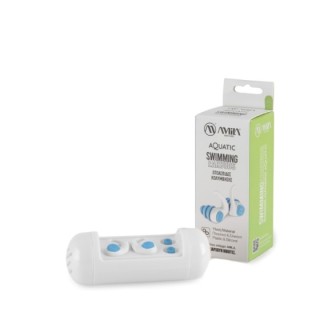 Ωτοασπίδες Κολύμβησης Swimming Earbuds Aquatic – Μπλε / Λευκό