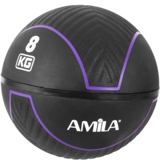 Μπάλα AMILA Medicine Ball HQ Rubber 8Kg