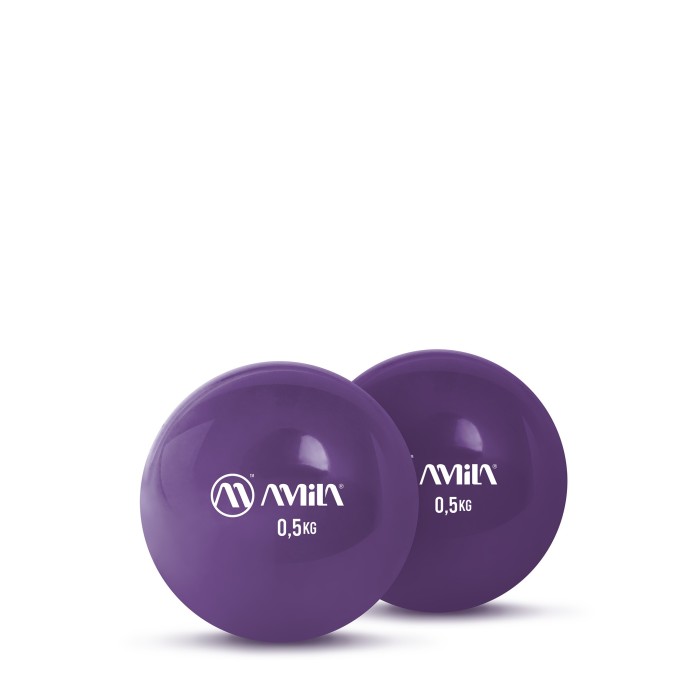 Μπάλα Ενδυνάμωσης Palm Ball 0,5 Kg - Μωβ