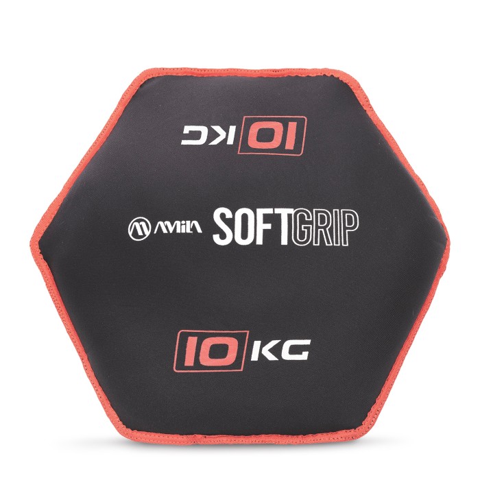 Δίσκος Βαρίδιο Soft Grip 10Kg