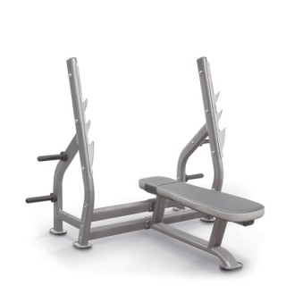 Flat Bench Impulse IT7014 Ασημί