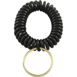 Κορδόνι Σπιράλ Χειρός FOX40 (Μαύρο/Μαύρο/Μαύρο)