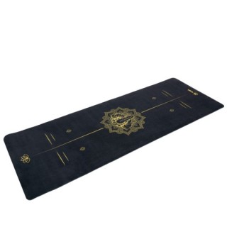 Στρώμα Yoga Pilates Mantala TPE & Suede 173x60x0,6cm - Μαύρο