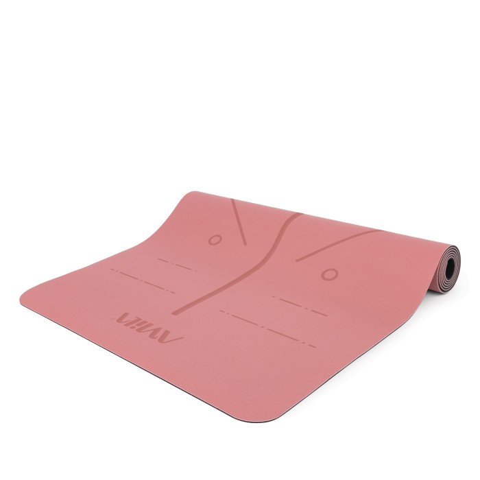 Στρώμα Γυμναστικής AMILA PU 4mm Ροζ