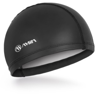 Σκουφάκι Κολύμβησης AMILA Fabric Silicone Μαύρο