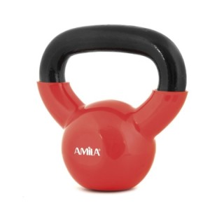 Kettlebell Vinyl Cover 4 kg - Κόκκινο