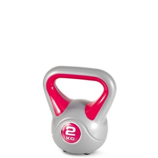 Kettlebell Plastic 2 kg - Φούξια