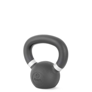 Kettlebell Cast Iron 6 kg - Μαύρο / Λευκό
