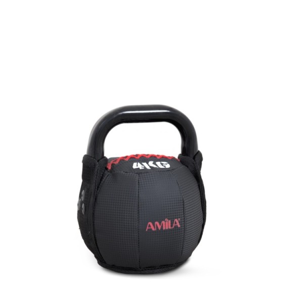 Kettlebell PVC 6 kg - Μαύρο
