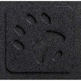 BEFIT PRO Επαγγελματικό Δάπεδο Γυμναστηρίου Μαύρο 100x100x2cm