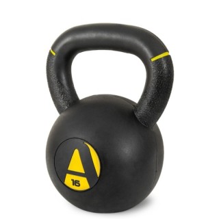 Kettlebell Original Rubber 16 kg - Μαύρο / Κίτρινο