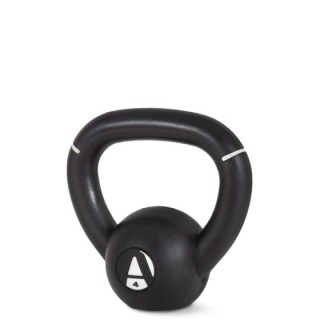 Kettlebell Original Rubber 4 kg - Μαύρο / Λευκό
