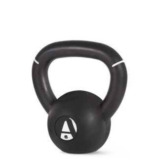 Kettlebell Original Rubber 6 kg - Μαύρο / Λευκό