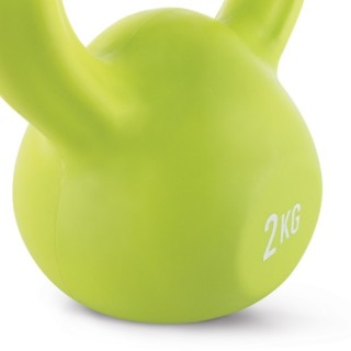 Kettlebell Plastic 2 kg - Κίτρινο