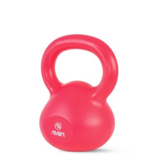 Kettlebell Plastic 8 kg - Ροζ