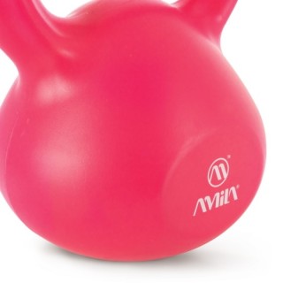 Kettlebell Plastic 8 kg - Ροζ