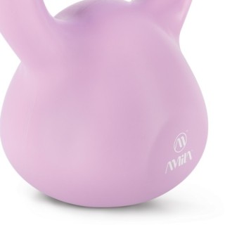 Kettlebell Plastic 4 kg - Μωβ
