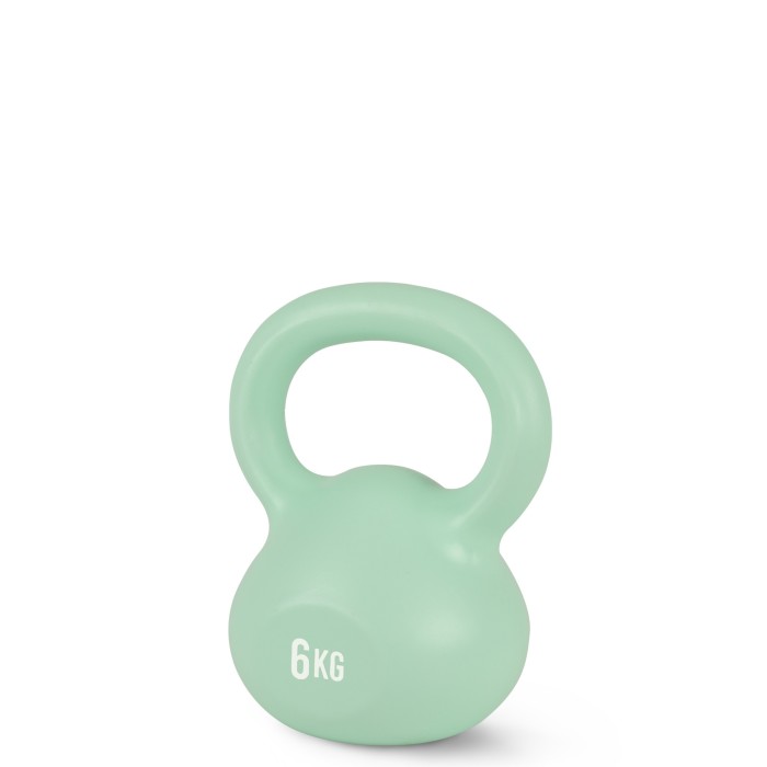 Kettlebell Plastic 6 kg - Μέντα