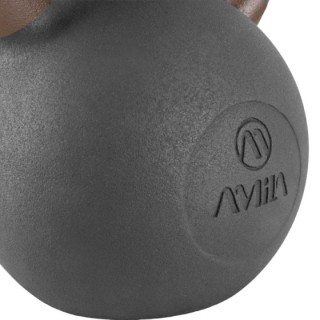 Kettlebell Cast Iron 32 kg - Μαύρο / Καφέ