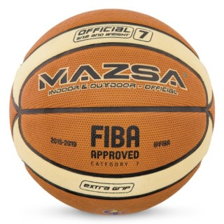 Μπάλα Basket MAZSA 0BB-41510 No. 7 FIBA Approved