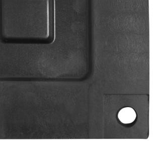 Λαστιχένιο Πάτωμα Original Πλακάκι 100x100cm 15mm Μαύρο