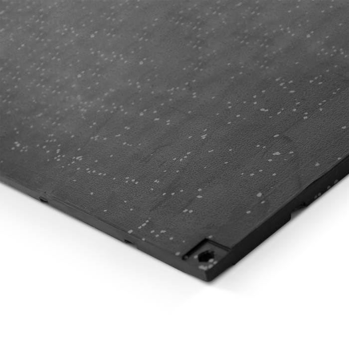 Λαστιχένιο Πάτωμα Original Πλακάκι 100x100cm 15mm Grey Flecks