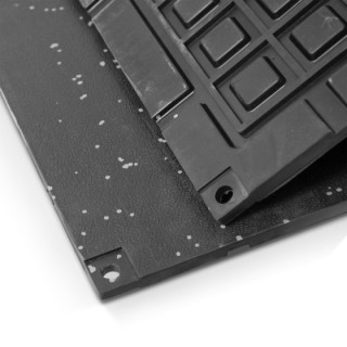 Λαστιχένιο Πάτωμα Original Πλακάκι 100x100cm 15mm Grey Flecks