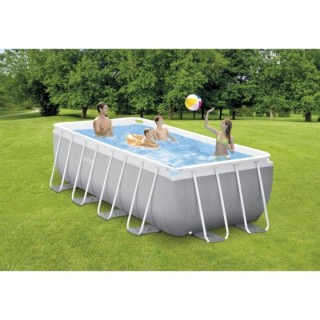 Παραλληλόγραμμη Πισίνα με Σκελετό Prism Set 400x200x122cm