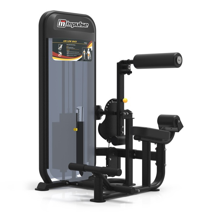 Ab / Low Back Impulse PL9024 Black