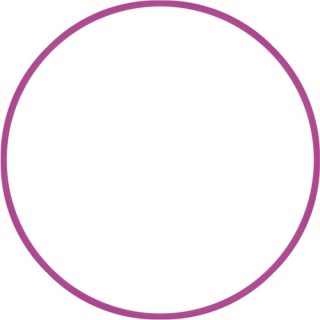 Χούλα-Χουπ 60cm - Φ18mm - 155gr, Φούξια