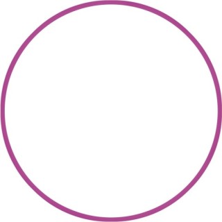 Χούλα-Χουπ 76cm - Φ18mm - 185gr, Φούξια