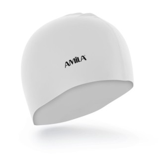 Σκουφάκι Κολύμβησης Παιδικό AMILA Λευκό