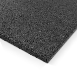 BEFIT PRO Επαγγελματικό Δάπεδο Γυμναστηρίου Μαύρο 100x100x2cm