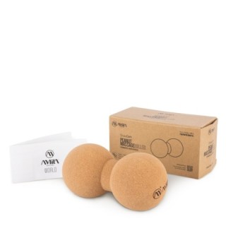 Κύλινδρος Αποθεραπείας Dhara Cork Peanut Φ8x16 cm από Φελλό