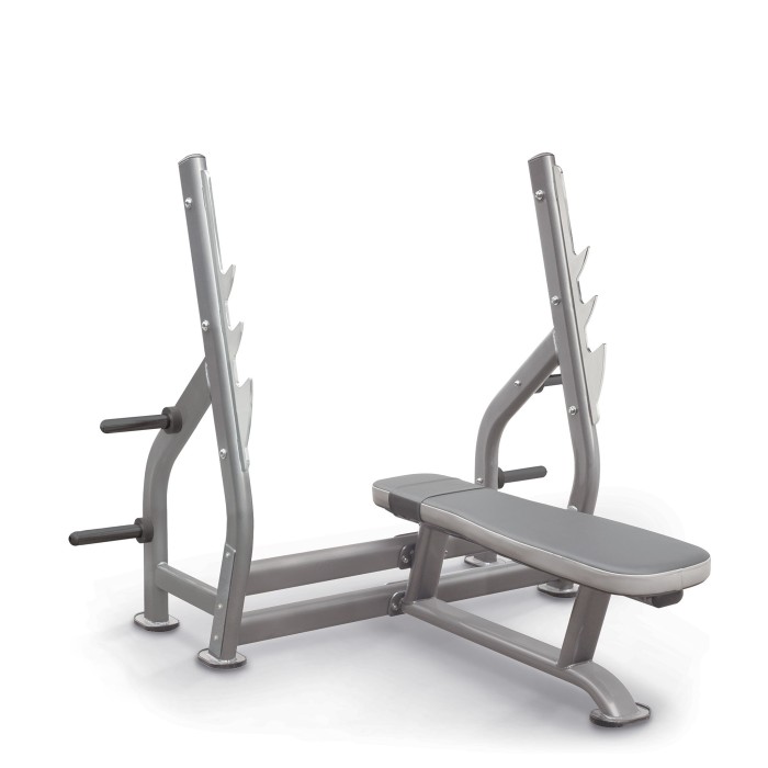 Flat Bench Impulse IT7014 Ασημί