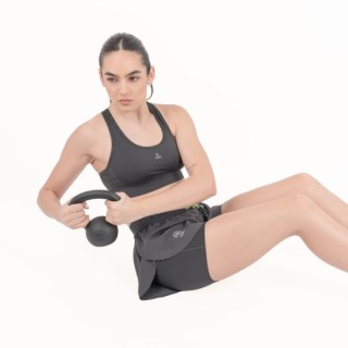 Γυναικείο Σορτς 2 σε 1 Vision Motion XL – Graphite