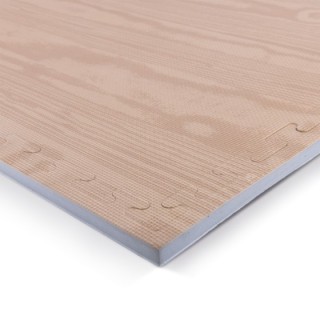 Δάπεδο Προστασίας Puzzle EVA 100x100x2 cm – Ξύλο / Γκρι