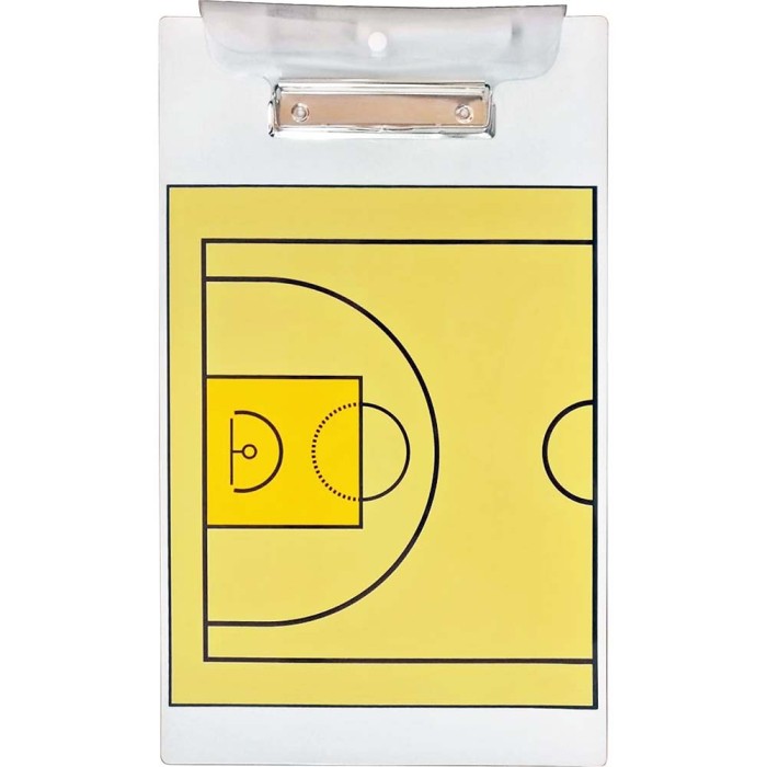 Ταμπλό Προπονητή Basket Διπλής Όψης 20x40