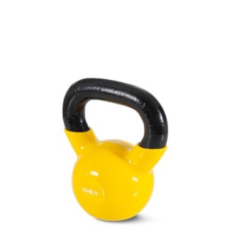 Kettlebell Vinyl Cover 8 Kg - Κίτρινο
