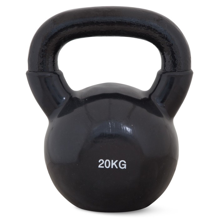 Kettlebell Vinyl Cover 20 kg - Μαύρο