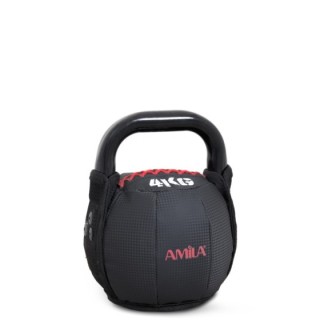 Kettlebell PVC 8 kg - Μαύρο
