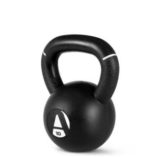 Kettlebell Original Rubber 10 kg - Μαύρο / Λευκό
