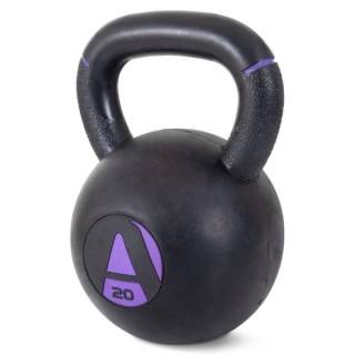 Kettlebell Original Rubber 20 kg - Μαύρο / Μωβ