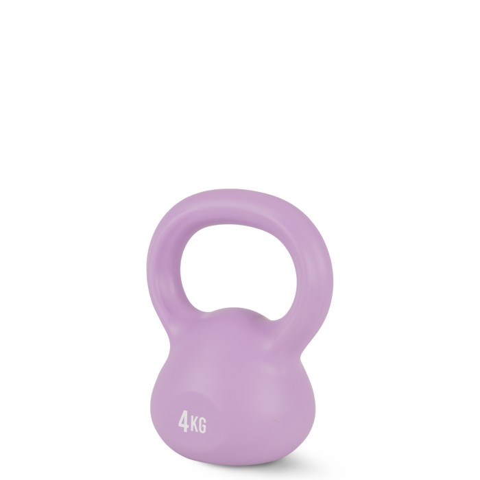 Kettlebell Plastic 4 kg - Μωβ