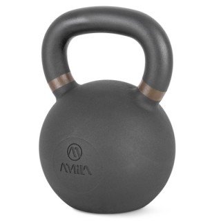 Kettlebell Cast Iron 32 kg - Μαύρο / Καφέ