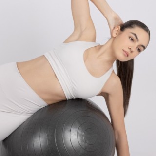 Μπάλα Γυμναστικής (Bulk) 65 cm - Ροζ